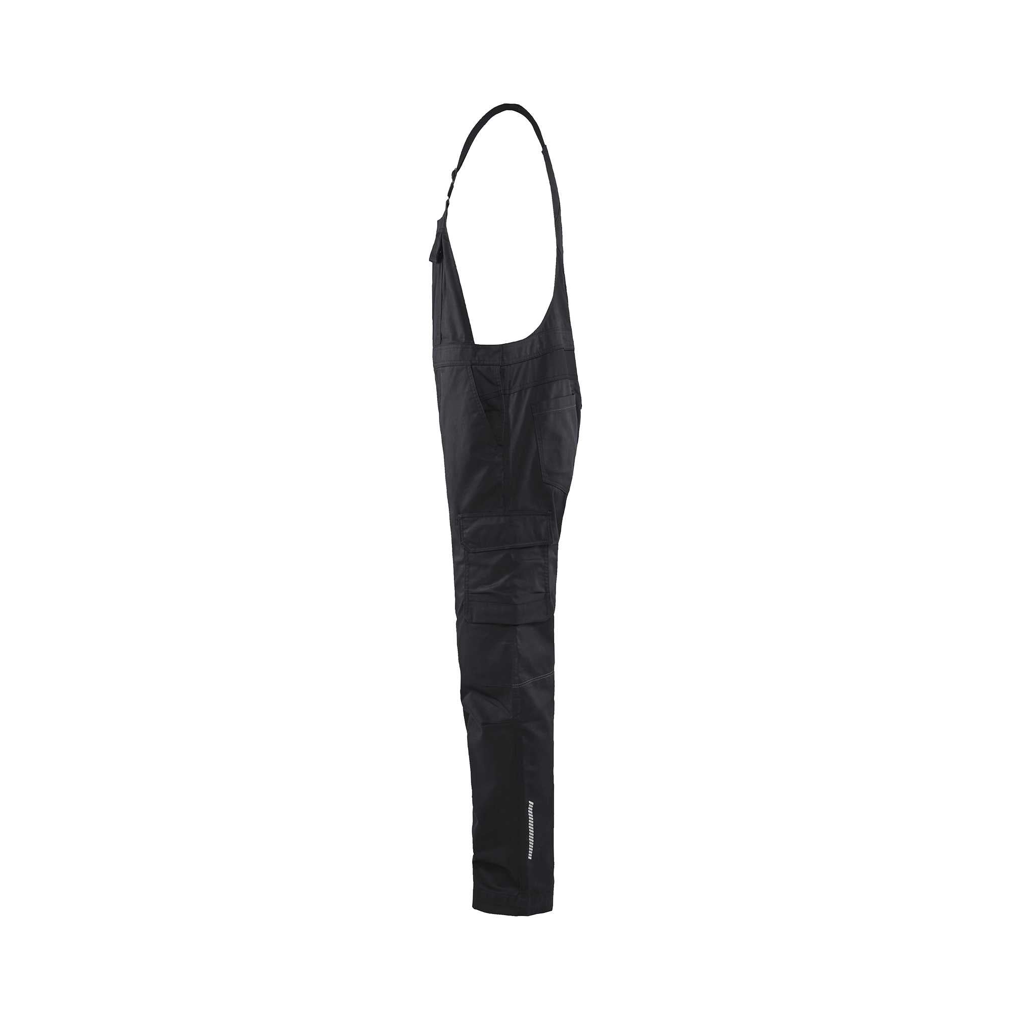 BLAKLADER 26661344 INDUSTRY BIB OVERALLS STRETCH Work Bib Trousers Men - cotton stretch fabric